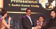 Y. Sudhir Kumar Shetty, COO  Global Operations, UAE Exchange gets the NRI of the Year Award
